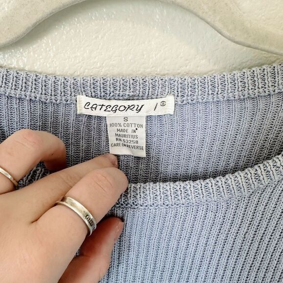 Vintage Pastel Blue Tunic/Dress - Picture 3 of 4